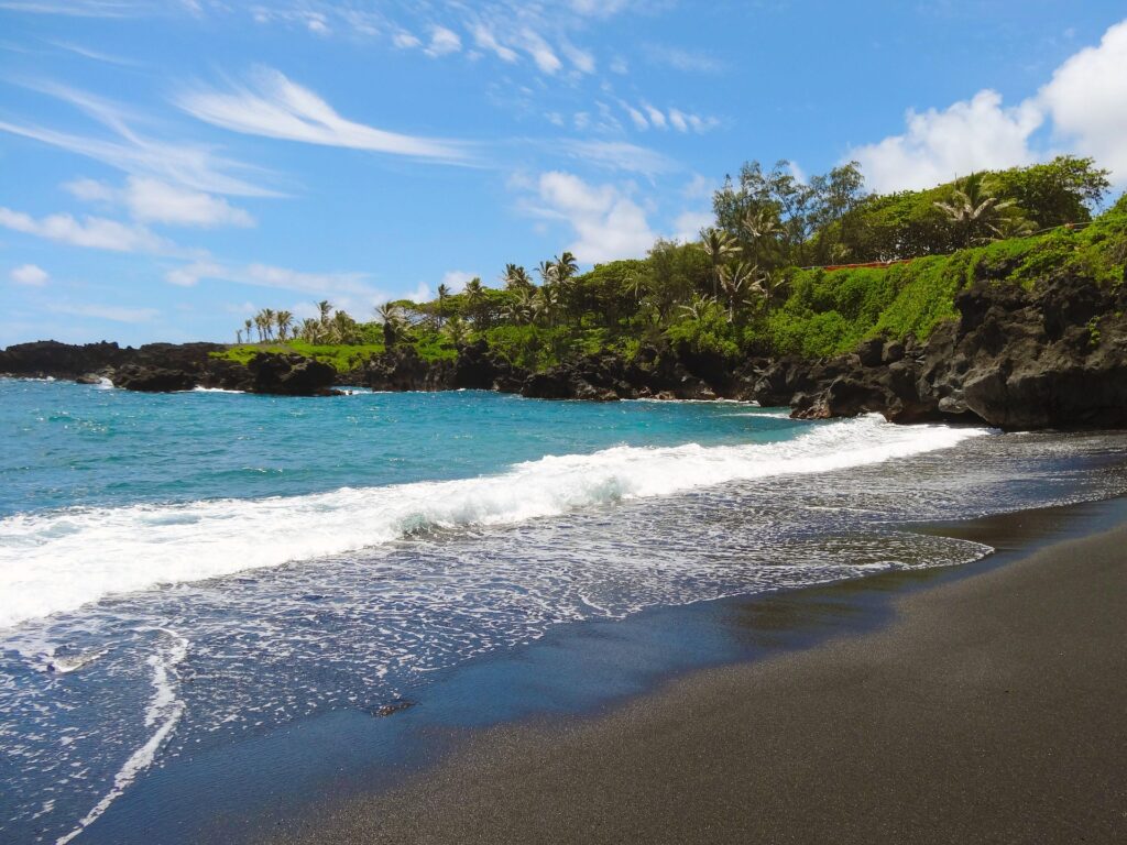 Punaluʻu Black Sand Beach – Big Island