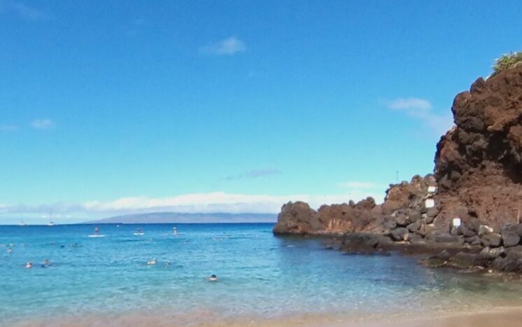 Black rock beach
